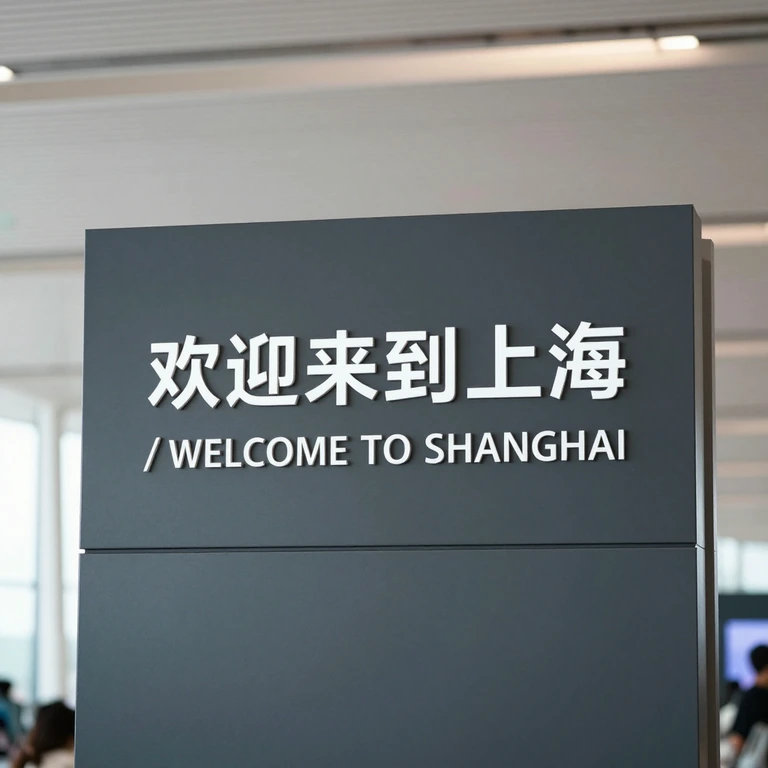中英双语标牌